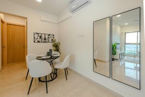 Living Room in 2 BHK Apartment at Raj Infinia, Malad West – for Sale