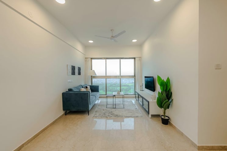 Living Room, raj-infinia 2 Bedroom 1090 Sq.Ft. Apartment In Malad West Mumbai 9306131