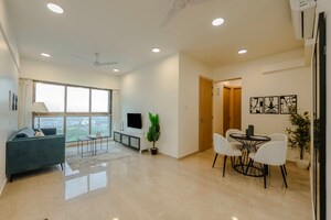 Living Room in 2 BHK Apartment at Raj Infinia, Malad West – for Sale