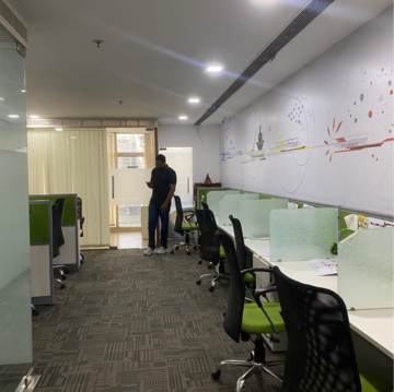 Team Area in  Office Space at ILD Trade Centre, Tikri – for Rent