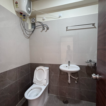 Bathroom in 1 BHK Apartment at Suja Enclave Kondapur, Sriram Nagar – for Rent