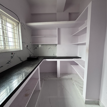 Kitchen in 1 BHK Apartment at Suja Enclave Kondapur, Sriram Nagar – for Rent