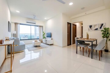 Living Room in 2 BHK Apartment at Arkade Aspire, Goregaon East – for Sale