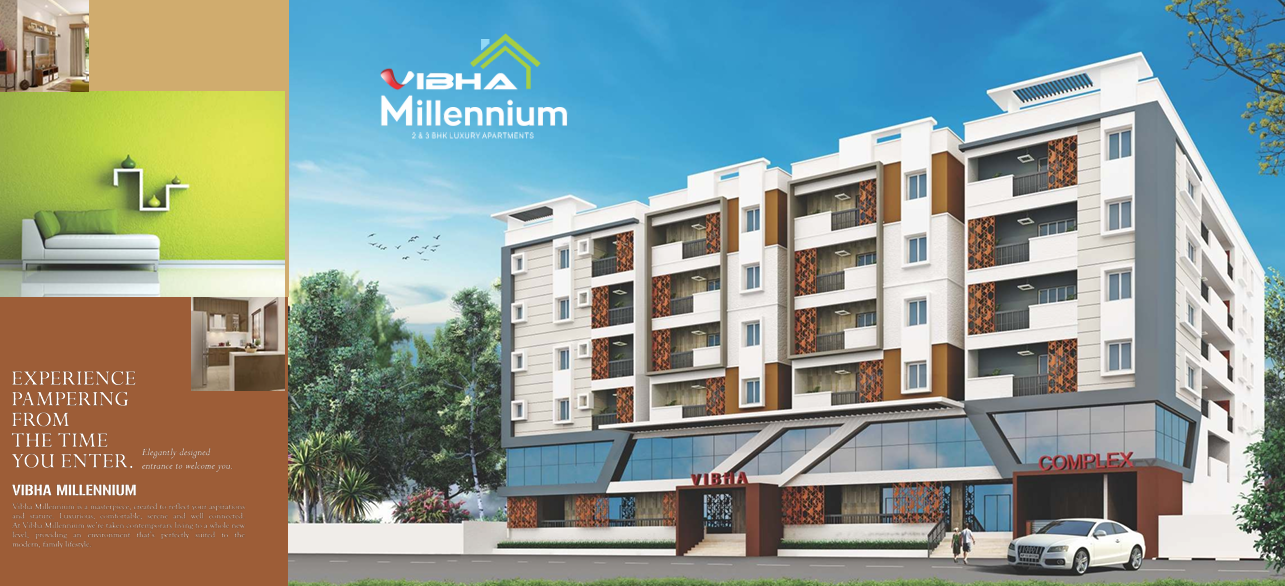 2 BHK Apartment For Sale in Vibha Millennium
