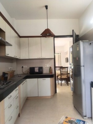 Kitchen in 2.5 BHK Builder Floor at Unitech South City 1, South City 1 – for Rent