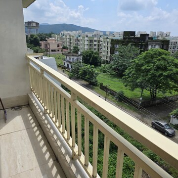 Balcony in 3 BHK Apartment at GTM The Capital, Aman Vihar – for Rent