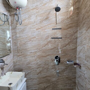 Bathroom in 3 BHK Apartment at GTM The Capital, Aman Vihar – for Rent