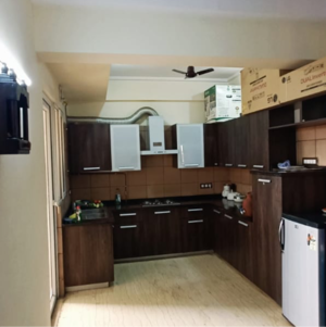 Kitchen in 2.5 BHK Apartment at Dasnac The Jewel, Sector 75 – for Rent