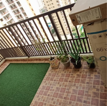 Balcony in 2.5 BHK Apartment at Dasnac The Jewel, Sector 75 – for Rent