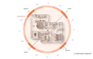 2 BHK Apartment – Map Location View at Shapoorji Pallonji Sewri, Sewri - for Sale