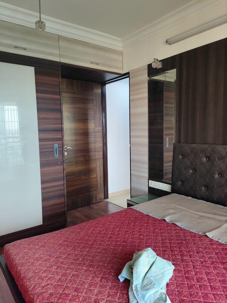 Bedroom, lake-primrose 3 Bedroom 1500 Sq.Ft. Apartment In Powai Mumbai 9306275