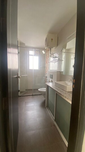 Bathroom in 4 BHK Builder Floor at Sector 57 – for Rent