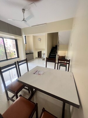 Dining area in 2 BHK Apartment at Maurya CHS, Sangamvadi – for Rent