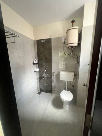 Bathroom in 2 BHK Apartment at Maurya CHS, Sangamvadi – for Rent