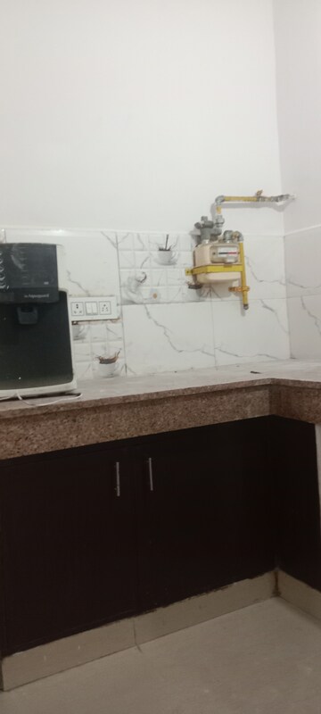 Kitchen in 2 BHK Builder Floor at Saket – for Rent