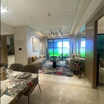 Living Room in 3 BHK Apartment at Siddharth Nagar CHS Vikhroli West, Varsha Nagar – for Sale