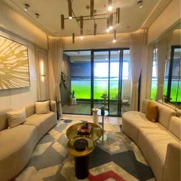 Living Room in 3 BHK Apartment at Siddharth Nagar CHS Vikhroli West, Varsha Nagar – for Sale