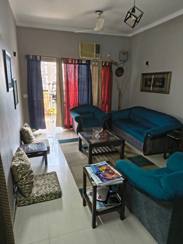 Living Room in 3 BHK Apartment at Shipra Sun Tower, Shipra Suncity – for Sale