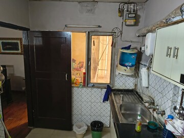 Kitchen in 3 BHK Apartment at Shipra Sun Tower, Shipra Suncity – for Sale