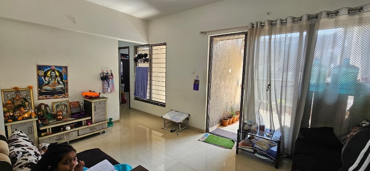 Living Room, skyi-star-city 2 Bedroom 900 Sq.Ft. Apartment In Dhayari Pune 9305270