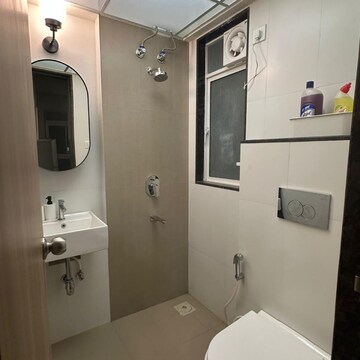 Bathroom in 1 BHK Apartment at Gokul Galaxy Kandivali East, Gokul Gardens – for Sale
