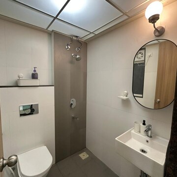 Bathroom in 1 BHK Apartment at Gokul Galaxy Kandivali East, Gokul Gardens – for Sale