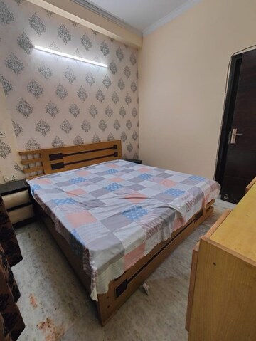 Bedroom in 1 BHK Builder Floor at Sushant Lok ii – for Rent
