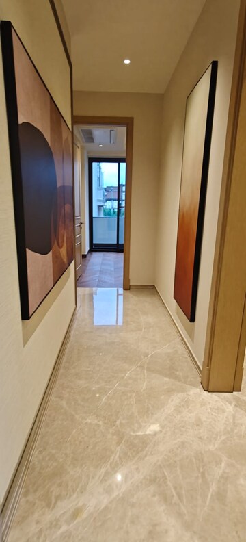 Building Lobby in 4 BHK Builder Floor at Vasant Vihar – for Sale