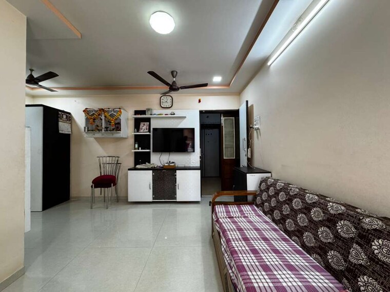 Living Room, kingston-tower 1 Bedroom 610 Sq.Ft. Apartment In Vasai West Palghar 9306533