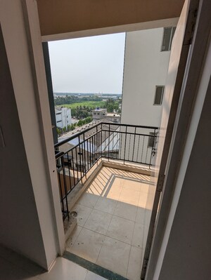 Balcony in 3 BHK Apartment at Eden Solaris Joka, Bishnupur – for Rent