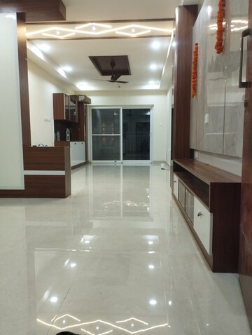Building Lobby in 3 BHK Apartment at Gem Nakshatra, Kokapet – for Rent