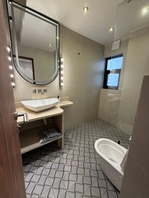 Bathroom in 2 BHK Builder Floor at Lajpat Nagar ii – for Rent