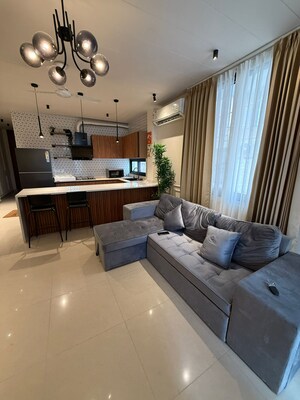 Living Room in 2 BHK Builder Floor at Lajpat Nagar ii – for Rent