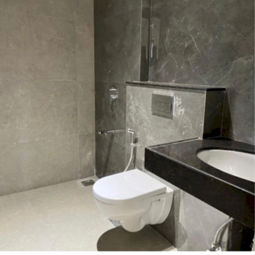 Bathroom in 6 BHK Apartment at Sheth 72 West, Yamnuna Nagar – for Sale