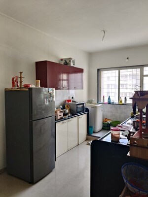 Kitchen in 2 BHK Apartment at Lanke Palm Avenue, Wakad – for Rent