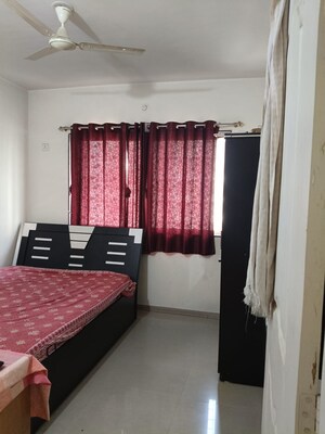 Bedroom in 2 BHK Apartment at Lanke Palm Avenue, Wakad – for Rent