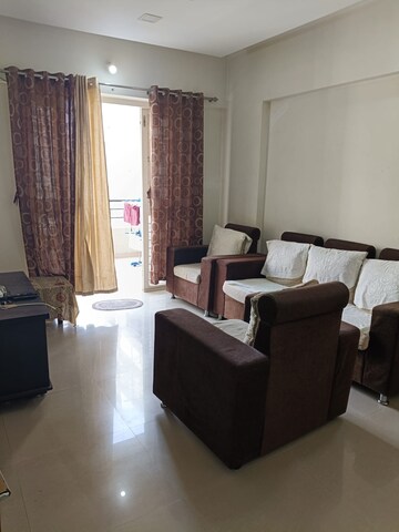 Living Room in 2 BHK Apartment at Lanke Palm Avenue, Wakad – for Rent