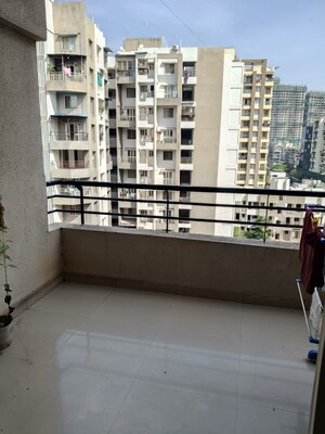 Balcony in 2 BHK Apartment at Lanke Palm Avenue, Wakad – for Rent