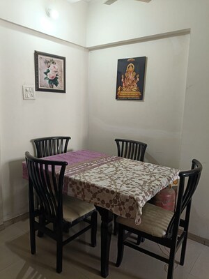 Living Room in 2 BHK Apartment at Lanke Palm Avenue, Wakad – for Rent