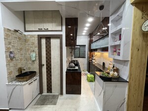 Kitchen in 3 BHK Builder Floor at Behala – for Rent