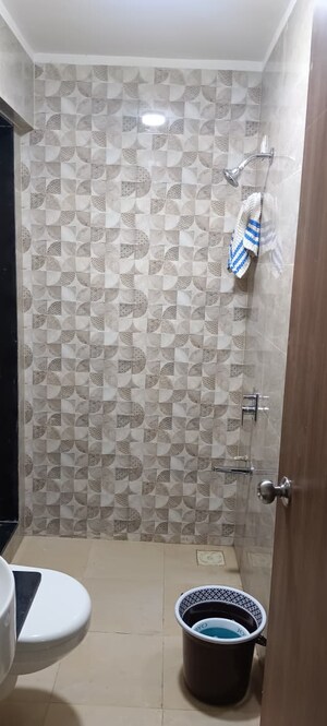 Attached Bathroom in 3 BHK Apartment at Vijay Orovia, Ghodbunder Road – for Rent