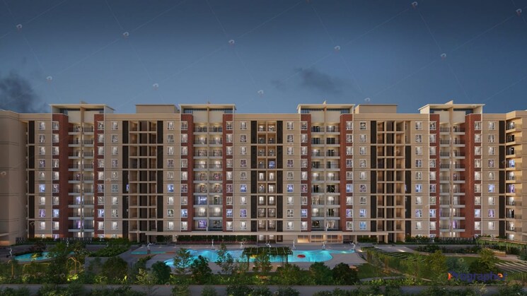 Exterior View, lorven-cascade-garden 3 Bedroom 1325 Sq.Ft. Apartment In Whitefield Bangalore 9306613