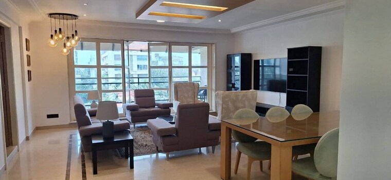Living Room, juhu-scheme 4 Bedroom 2300 Sq.Ft. Apartment In Juhu Mumbai 9306621