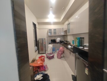 Kitchen in 3 BHK Apartment at Nirmal CHS Nerul, Seawoods Sector 40 – for Rent