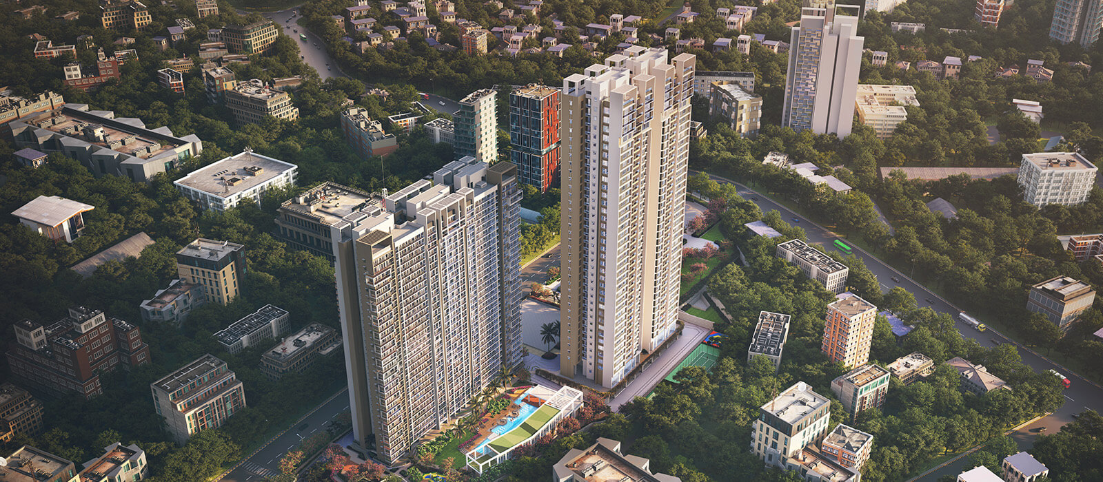 3.5 BHK 1200 Sq.Ft. Apartment in Indiabulls One Indiabulls