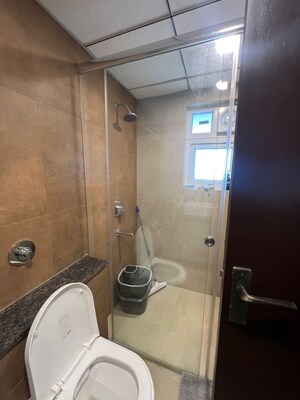 Bathroom in 3 BHK Apartment at Advaitha Aksha, Koramangala – for Rent