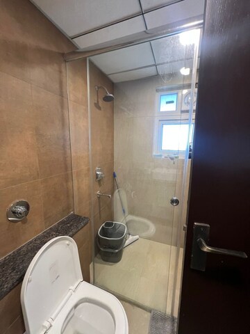 Bathroom in 3 BHK Apartment at Advaitha Aksha, Koramangala – for Rent