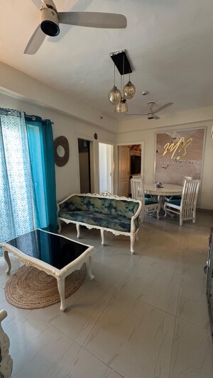 Living Room in 4 BHK Apartment at Amrapali Silicon City, Sector 76 – for Rent