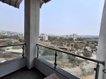 Balcony in 4 BHK Apartment at Aarya Residency Nanded, Nanded – for Rent