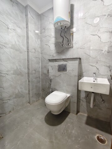 Bathroom in 3 BHK Apartment at Freedom Fighters Enclave – for Rent